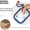 image:image10Pack Glass Food Storage Containers with Tempered Glass Lids  Borosilicate Airtight OvenSafe 4F950F BPAFree 44 amp 16 Cup LeakProof Dishwasher Safe Blue