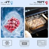 image:image12Pack Glass Containers with Tempered Lids  Borosilicate OvenSafe4F950F Airtight BPAFree MultiSize for Meal Prep Dishwasher Safe 16 cups to 64 cups PinkTempered Lids Gray