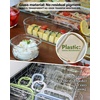 image:image4Pack Glass Food Storage Containers with Tempered Glass Lids 2x 47 Cup amp 2x 93 Cup Airtight Oven amp Microwave Safe Borosilicate Glass 4F to 950FOlive green