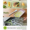 image:image4Pack Glass Food Storage Containers with Tempered Glass Lids 2x 47 Cup amp 2x 93 Cup Airtight Oven amp Microwave Safe Borosilicate Glass 4F to 950FOlive green