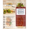 image:image4Pack Glass Food Storage Containers with Tempered Glass Lids 2x 47 Cup amp 2x 93 Cup Airtight Oven amp Microwave Safe Borosilicate Glass 4F to 950FPink