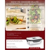 image:image4Pack Glass Food Storage Containers with Tempered Glass Lids 2x 47 Cup amp 2x 93 Cup Airtight Oven amp Microwave Safe Borosilicate Glass 4F to 950FPink